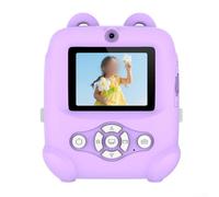 Allthingstore Double appareil photo 48 MP pour enfants avec écran HD de 2 10,2 cm et imprimante thermique intégrée pour des impressions photo instantanées, compatible avec cartes mémoire de 64 Go