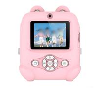 Allthingstore Double appareil photo 48 MP pour enfants avec écran HD de 2 10,2 cm et imprimante thermique intégrée pour des impressions photo instantanées, compatible avec cartes mémoire de 64 Go