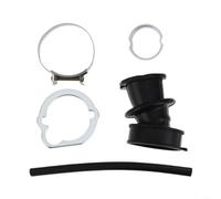 Allthingstore Ensemble de colliers de serrage et manchons pour collecteur d'admission, pour 034 036 MS340 MS360 assurant un carburateur correct à l'interface du moteur