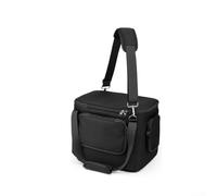 Allthingstore Étui de transport pour Jackery Explorer 1000/1000 V2 Station d'alimentation portable avec poches avant pour câbles et accessoires, 33 x 23 x 25 cm, noir