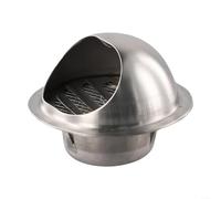 Allthingstore Extracteur d'air en acier inoxydable avec joint d'étanchéité pour des solutions de ventilation complètes (70 mm)