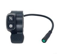 Allthingstore Interrupteur d'accélérateur pour scooter électrique | Double bouton ABS pour contrôle de l'accélérateur compatible avec Kukirin pour G2 Master Max, guidon ergonomique