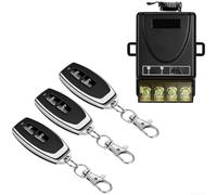 Allthingstore Interrupteur de télécommande RF433 avec capacité de charge de 30 A pour AC100 240 V large tension compatible prend en charge plusieurs modes de contrôle pour un fonctionnement sans fil