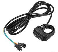 Allthingstore Interrupteur pour scooter électrique avec bouton ECO Turbo et lumière, ABS étanche, pour Dualtron pour Togo, câble de 1,8 m