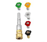 Allthingstore Kit adaptateur Nilfisk Quick Connect comprenant 5 buses en acier inoxydable 0 15 25 40 60 degrés pour Neptune Kew Alto pour WAP