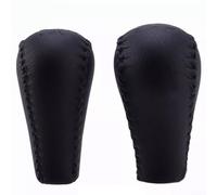 Allthingstore Lot de 2 pommeaux de levier de vitesse en cuir et de boîte de transfert pour Nissan Patrol GU Y61 Y62