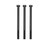 Allthingstore Lot de 3 boulons et écrous de broche de tondeuse compatibles avec 04001-41 04020-09, finition noire
