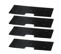Allthingstore Lot de 4 filtres de rechange en coton pour machine à laver compatible avec GE Profile WH01X35719, matériau éponge pour une filtration efficace des peluches et des débris