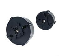 Allthingstore Moulinet manuel avec double roulement en acier inoxydable pour la récupération des fils, système de verrouillage des goupilles de limitation et support stable pour une utilisation en