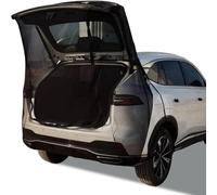 Allthingstore Moustiquaire pour hayon de voiture - 160 x 195 cm - En polyester noir - Pour SUV - Mini van - Filet de ventilation en plein air