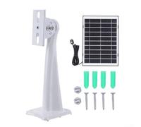 Allthingstore Panneau de charge solaire 8 W pour caméras Arlo Pro 4 Ultra 2 Pro 3 Pro5S Câble d'alimentation pour caméra de sécurité extérieure Noir 300 cm