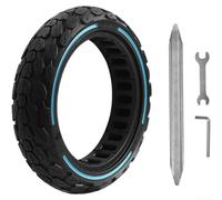Allthingstore Pneu plein airless 8.5x2 pour Xiaomi pour scooter M365 (bleu)