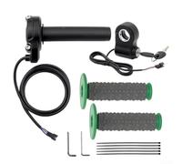 Allthingstore Poignée d'accélérateur pour scooter électrique, poignée de contrôle de vitesse en silicone, antidérapante, compatible avec les motos (orange)