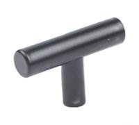 Allthingstore Poignées de tiroir en acier inoxydable pour armoires, commodes et armoires avec des proportions équilibrées et une forme fonctionnelle (0 mm)