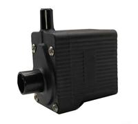 Allthingstore Pompe de circulation d'eau efficace de 4 W pour couvertures chauffantes avec débit de 250 l/h, support de fonctionnement avant et arrière, et noyau d'arbre en plastique (HB-T230 3W)