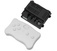 Allthingstore Pour récepteur de voiture jouet pour enfants avec télécommande, prend en charge 6 V 12 V 24 V, lignes directrices de correspondance de fréquence fournies (RX19 12 V ensemble complet)