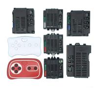 Allthingstore Pour récepteur de voiture jouet pour enfants avec télécommande, prend en charge 6 V 12 V 24 V, lignes directrices de correspondance de fréquence fournies (RX18 A 6 V ensemble complet)