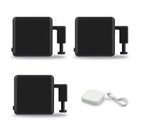 Allthingstore Robot poussoir intelligent pour interrupteurs et boutons traditionnels, réglable de 0 à 100 mm, temps de maintien de 0,1 à 10 s, alimenté par pile CR2, pour BroadLink et SwitchBot (noir