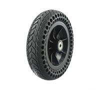 Allthingstore Roue de pneu solide de 200 x 50 mm pour scooter électrique, pneu en caoutchouc avec moyeu en plastique et kit d'insertion de pneu à roulement