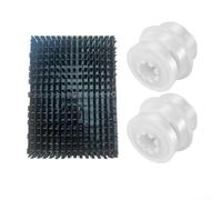 Allthingstore Roulement de tube de roue et brosse à rouleau de rechange pour Hayward pour nettoyeur robotique TigerShark RC9740 RC9956CC RC9950A, construction robuste, convient pour l'entretien de la