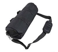 Allthingstore Sac trépied pliable pour voyage avec tissu Oxford imperméable, fermeture éclair lisse et sangle réglable, compatible avec micro, photographie et supports de haut-parleurs, Voir image