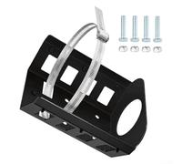 Allthingstore Support de montage pour cylindre de propane pour réservoirs de 2,3 kg avec collier de serrage réglable et cadre en acier inoxydable 304