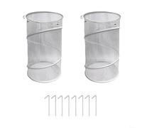 Allthingstore Tente de protection pop-up pour plantes avec barrière en maille, cadre en acier et piquets de sol pour une installation sûre et une protection des animaux pour plantes d'extérieur (2