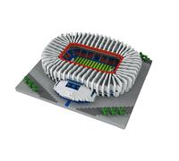 alltogetho 3800+ Kit de construction de micro briques de stade de football de Paris pour adultes Fierté - Puzzle 3D défi artistique et pièce de décoration d'intérieur