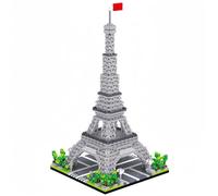 alltogetho Craft Iconic French Splendour with Paris Eiffel Tower Micro Mini Building Blocks Toys : Engaging Adult Crafts