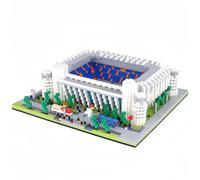 alltogetho Modèle de Stade de Football au Style Madrilène - Kit Mini Micro en Blocs Diamant à Assembler pour Adultes, Jeu de Puzzle de Terrain de Football en Brique