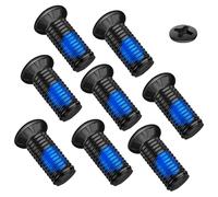 ALLTOO BikeFit Lot de 8 vis à taquet cruciformes pour Wahoo Speedplay Zero (10,5 mm) 8,5 mm, 9,5 mm, 10,5 mm