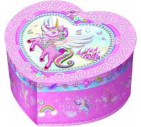Alltoys Boîte à bijoux cœur licorne