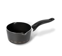 Alluflon Costanza Casserole Antiadhérente, Diamètre 14 cm, Aluminium, Noir