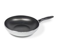 Alluflon Wok 1 poignée, aluminium