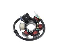 Allumage Bobine pour 125cc 110cc 70cc 50cc 90cc 6 Bobines pour Pit Quad Dirt Bike ATV Buggy Pôle Volant D'inertie Stator Magnéto Moto Pièces Rechange Magnéto Stator(110Loose Insertion)
