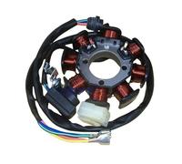 Allumage Bobine pour 125cc 110cc 70cc 50cc 90cc 6 Bobines pour Pit Quad Dirt Bike ATV Buggy Pôle Volant D'inertie Stator Magnéto Moto Pièces Rechange Magnéto Stator(CG125)