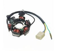 Allumage Bobine Stator Accessoires De Remplacement Pour Volant Moteur Stator Rotor Et Magnéto À 6 Pôles Et 5 Fils Pour Motos De 50 70 90 110 125 Cm³ Kit Bobine Allumage