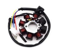 Allumage Bobine Stator Pour GY6 49 Cc 50 Cc Pour Sunl Pour Roketa Pour Vespa Pour Jonway Pour Znen Pour Jmstar Bobine De Stator 8 Bobines Stator Magnéto Kit Bobine Allumage