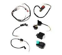 Allumage boîtier CDI Boît 1 Ensemble De Faisceau De Câbles De Démarrage De Moteur De Moto pour Kits D'allumage De Relais Redresseur CDI pour 50cc 70cc 110cc 125cc