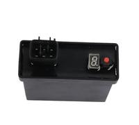 Allumage boîtier CDI Boît Boîtier D'allumage CDI avec Interrupteur Dip 6 Broches AC DC pour YBR 125 YBR125 YBR125Z YBR 125Z YBR Z 125 Euro I II CDI Réglable