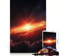 Allumage Céleste︰ Naissance d'une Galaxie Puzzle de 1000 pièces pour Adultes Exercice Mental Soulagement du Stress Ludique Coffret Cadeau mémorable (50x75cm)
