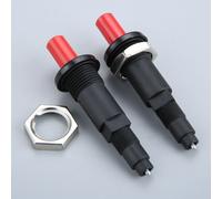 Allumage D'étincelles Piézo À Une Prise, Bouton-Poussoir En Céramique, Pour Cheminée À Gaz, Four À Gaz, 2 Pièces