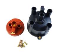 Allumage Distributeur Assemblée Kit de capuchon de Rotor de distributeur d'allumage de base, adapté pour Toyota RAV4 Camry Celica MR2 19102-74040 19101-74110 Distributeur(Rotor and Cap Set)
