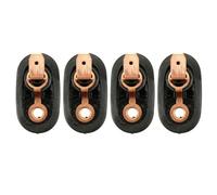 allumage Moteur bouton 4 pièces/ensemble universel voiture véhicule intérieur porte lumière interrupteur courtoisie lampe bouton de commutation noir panneau de porte Ignition Starter pour Voiture