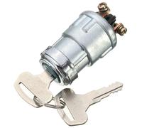 allumage Moteur bouton Démarrage Commutateur Interrupteur d'allumage de voiture 12 V, 2 clés, 3 positions, pour voiture, camion, remorque, SUV, pick-up, camping-car, 10 A, trou de 24 mm