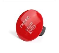 allumage Moteur bouton Interrupteur à bouton-poussoir de démarrage et d'arrêt du moteur sans clé, en un clic, pour Mercedes Benz W204, W205, W245, W211, W212(Red)