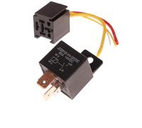 allumage Moteur bouton Motos 1 ensemble phare climatiseur DC12V DC24V relais 80A 4/5 broches étanche relais automobile Bouton De Démarrage(12V 4PIN Set)