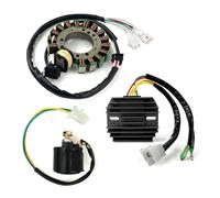 Allumages Bobine D'allumage pour pour Warrior 350 YFM350X 1996-2001 2000 3HN-85510-10-00 Démarreur Relais Solénoïde Stator Bobine Régulateur Redresseur Stator Joint