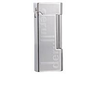Allume-cigare, briquet rabattable en métal, briquet coupe-vent à roue coulissante latérale, briquet cuboïde en métal butane rechargeable avec coffret cadeau exquis, cadeau for homme (butane non inclus