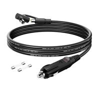 Allume-Cigare de Voiture vers DC7909 8mm DC8020 Adaptateur de câble de Chargeur de Voiture 12V pour Station d'alimentation Portable Jackery Bluetti Yeti générateur Solaire, Panneau Solaire, GPS